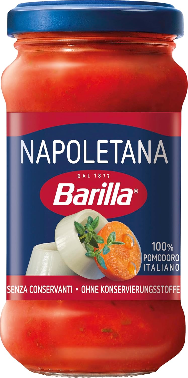 Detalle de Barilla Pastasauce Napoletana – 12er Pack (12 x 200 g)