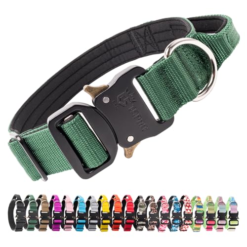 Detalle de TSPRO Premium Collares para Perros collar táctico ajustable con manija 1 talla M