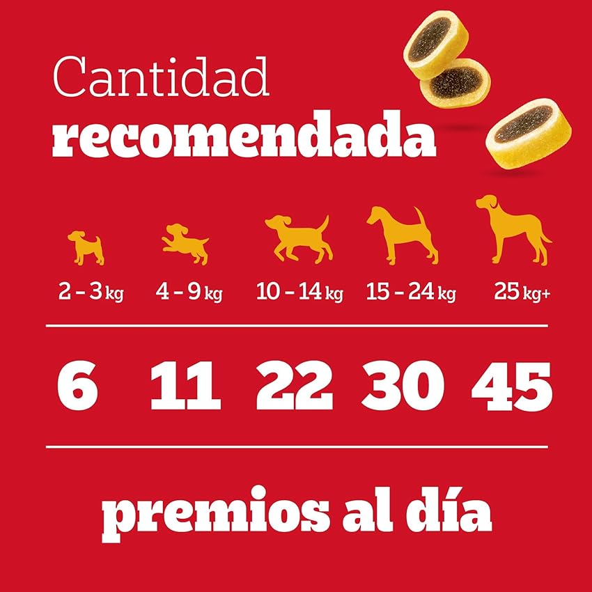 Detalle de Pedigree Tasty Mini Snacks 6 x 140 g para perros