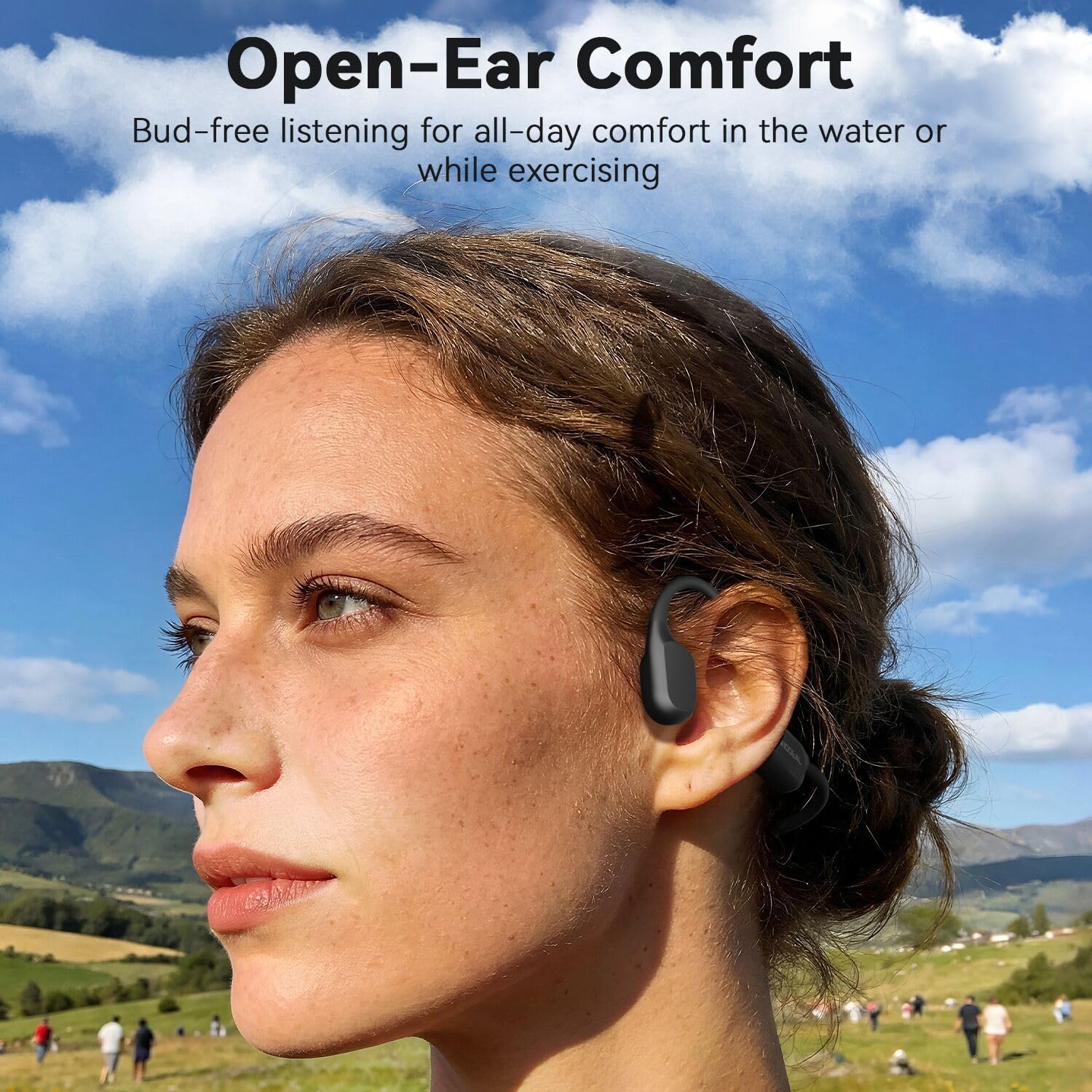 Thumbnail 6 de MONODEAL Knochenschall-Kopfhörer fürs Schwimmen: Bluetooth 6.0, IPX8, 16 GB MP3