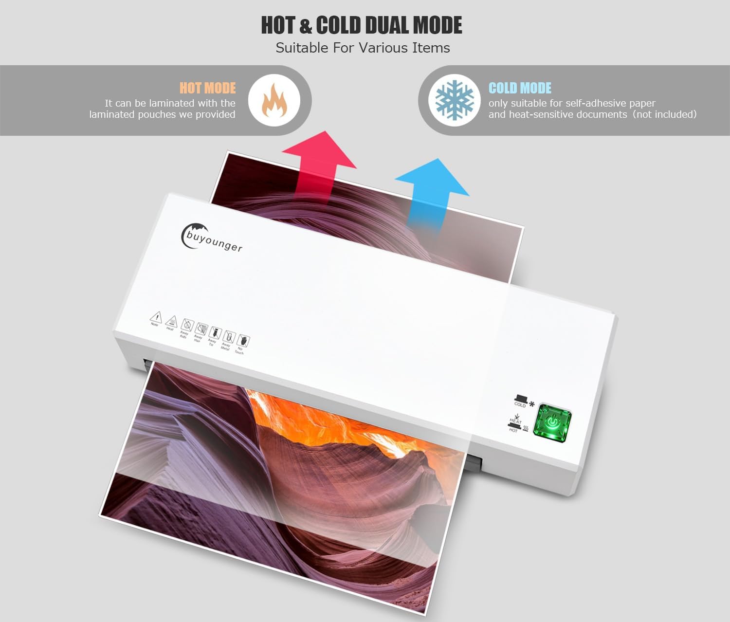 Detalle 2 de Buyounger Laminator 9-Inch