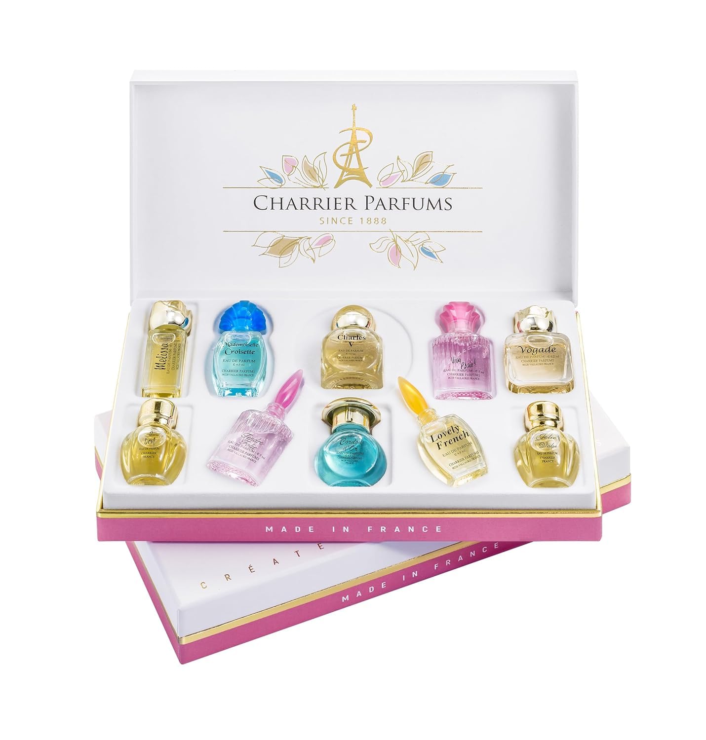 Thumbnail 6 de Charrier Parfums Collection Precieuse – 10 Miniaturen Eau de Parfum, 58,8 ml