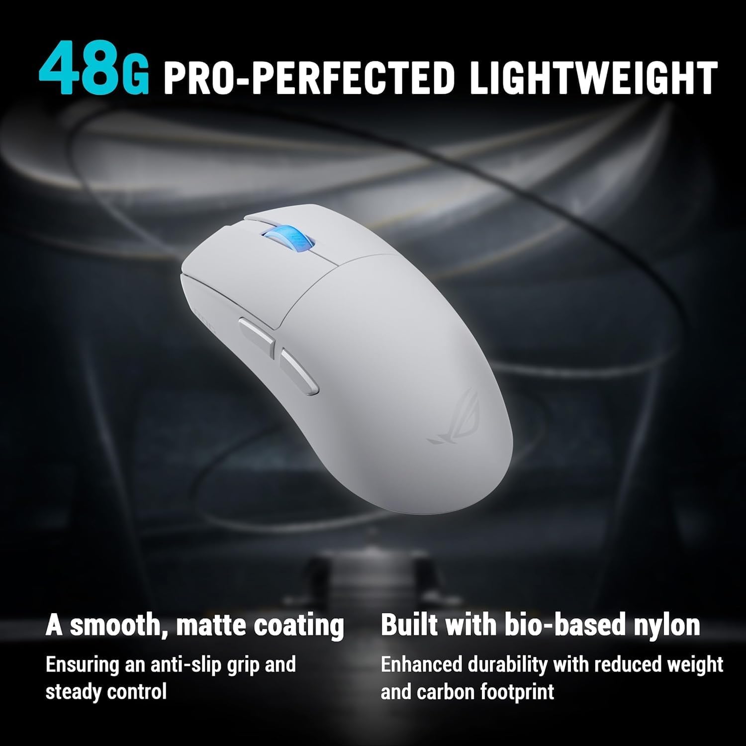 Detalle de ASUS ROG Harpe II Ace Souris Gaming Esports sans fil