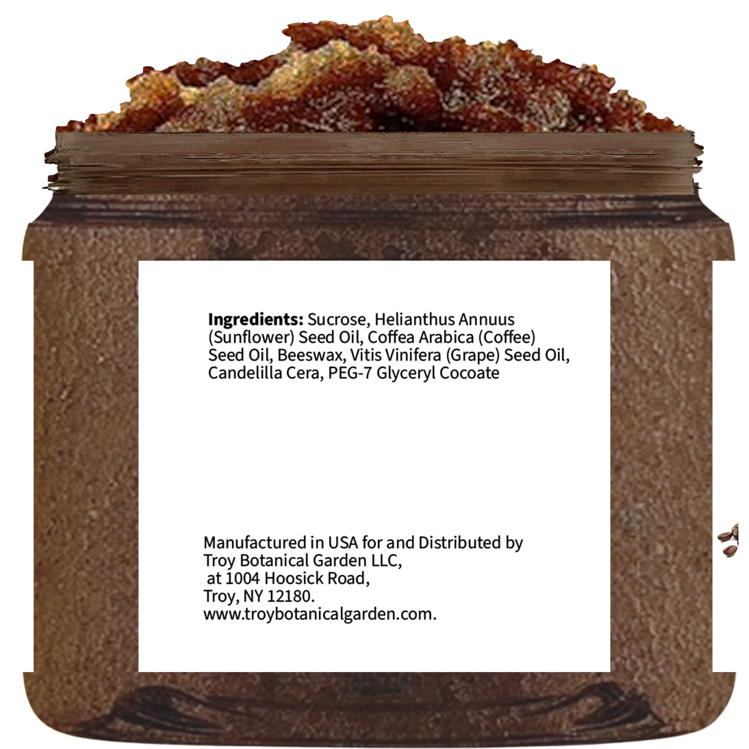 Detalle de Brown Sugar & Arabica Coffee Body Scrub – Natural Exfoliating Scrub for Smooth, Glowing Skin