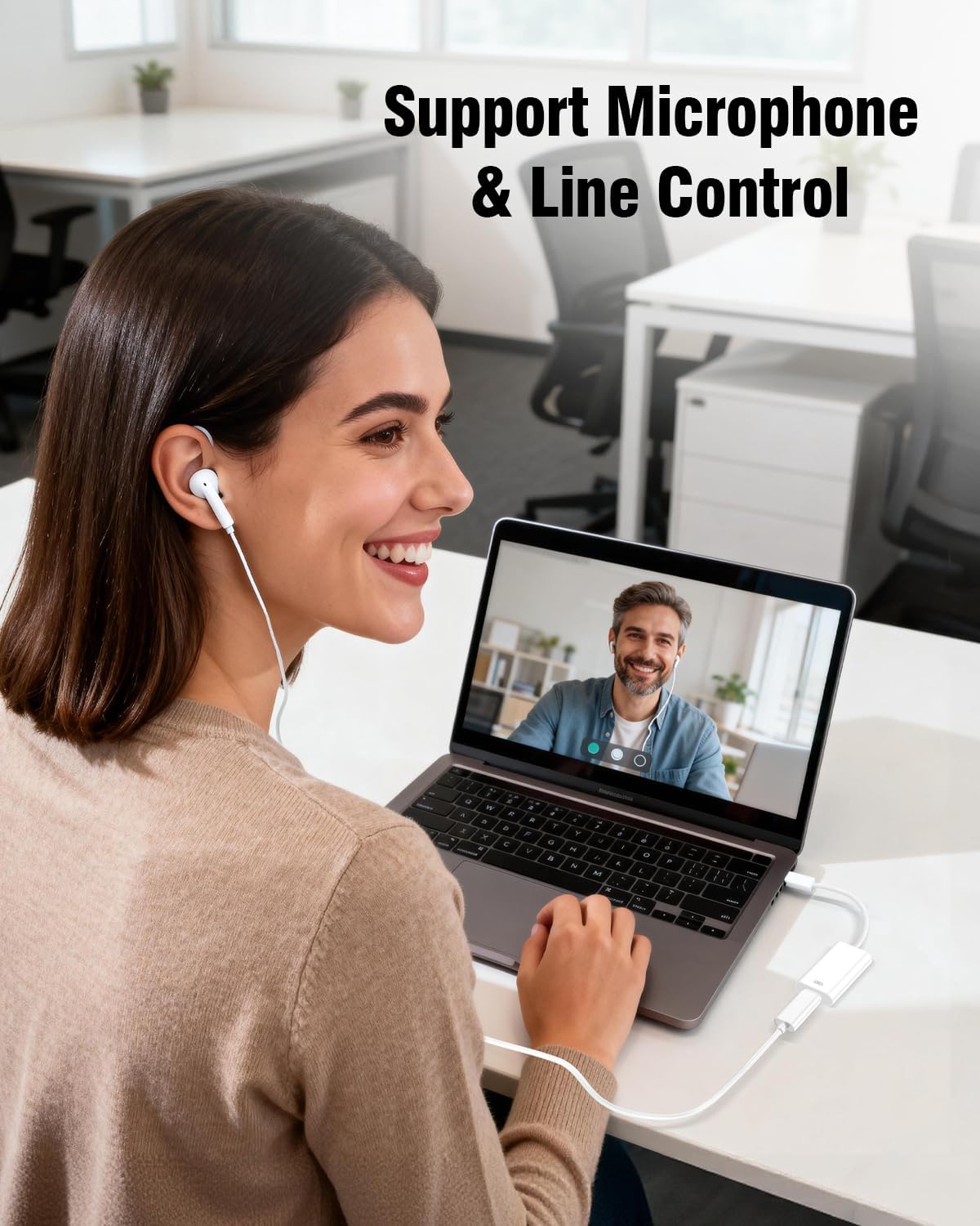 Thumbnail 6 de USB C to Lightning Audio Adapter