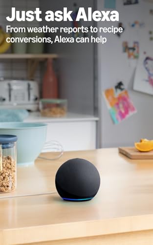 Thumbnail 7 de Amazon Echo Dot (newest model) with vibrant sound and built-in sensors – Charcoal