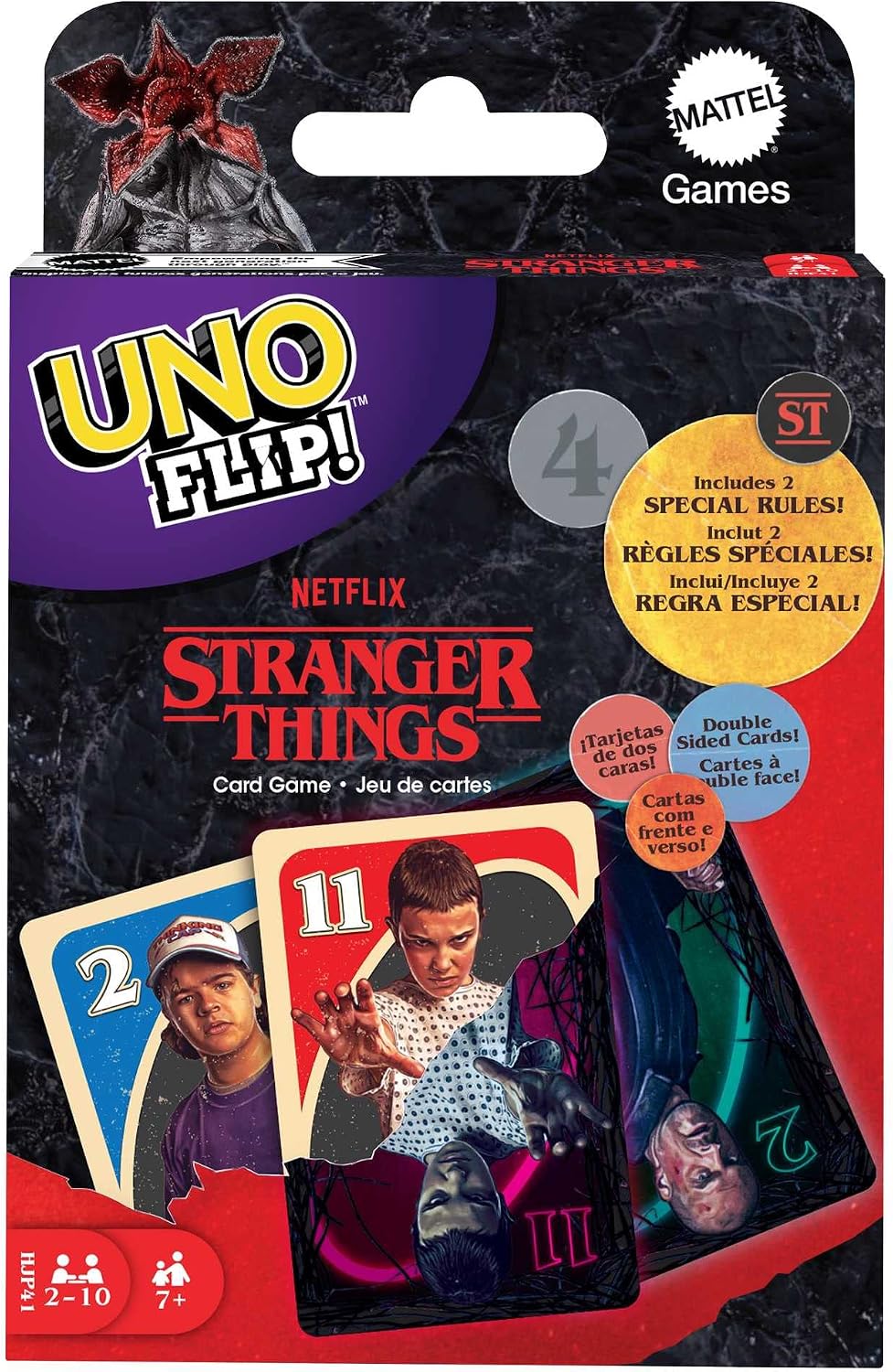 Thumbnail 6 de UNO Flip - Juego de Cartas Familiar (112 cartas, doble cara) de Mattel Games
