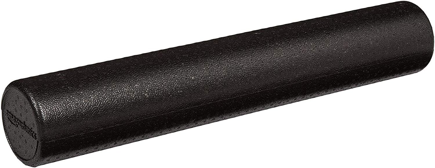 Amazon Basics Rodillo de espuma de alta densidad, negro, 90 cm