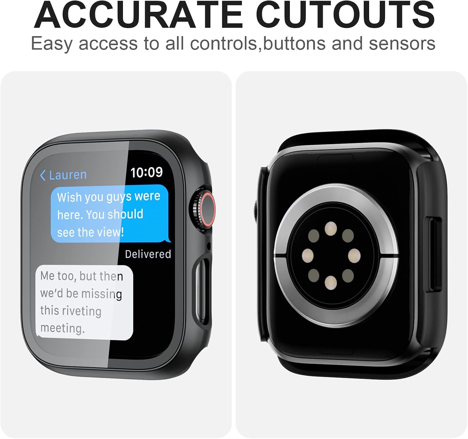 Detalle de JZK Slim Guard 41mm Apple Watch Case