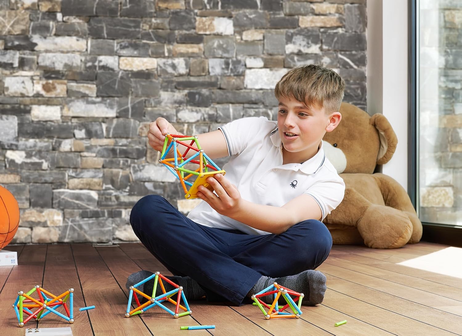 Detalle 1 de Geomag Supercolor, 60 pièces STEM