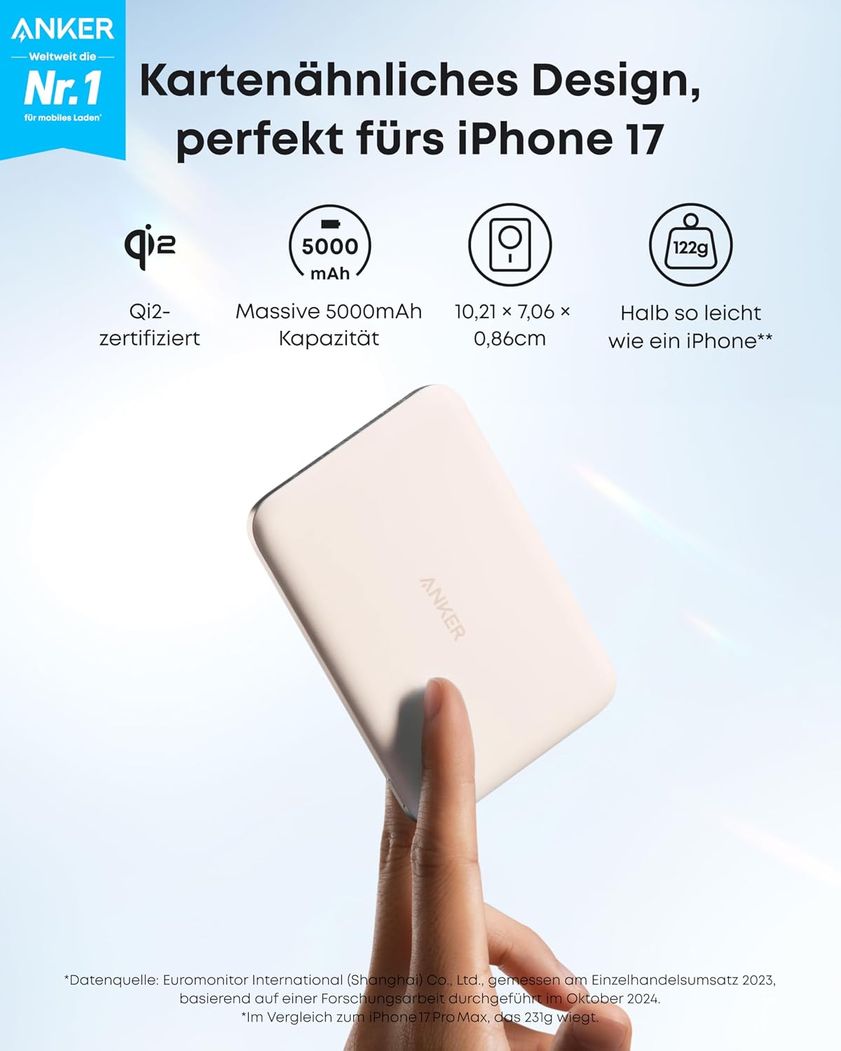 Detalle de Anker Nano Powerbank 5000mAh