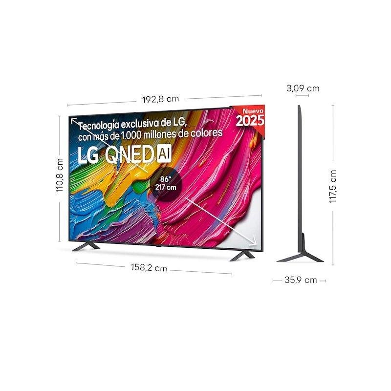 Detalle 2 de TV LG QNED80A6A 86" 4K HDR10 Pro VRR: análisis de compra para gaming y cine