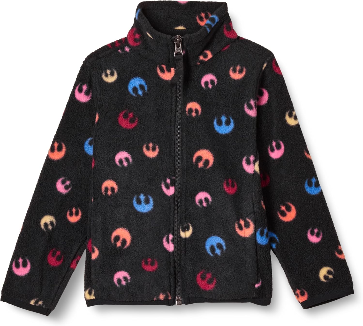 Thumbnail 3 de Amazon Essentials Mädchen Polarfleece-Jacke mit durchgehendem Reißverschluss und Stehkragen
