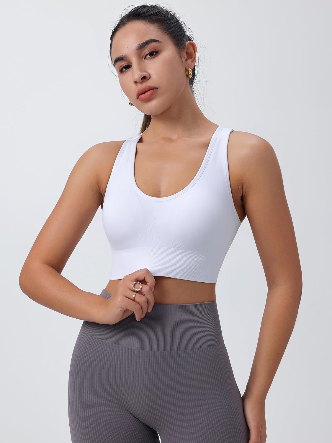 Thumbnail 5 de HBselect Sport BH Damen Sport-BH mit Crisscross
