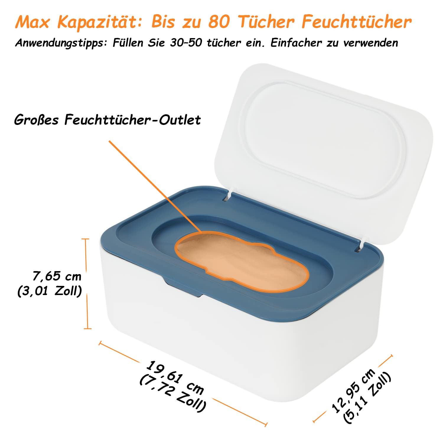 Thumbnail 5 de Seposeve Feuchttuchspender für Baby & Erwachsene – Nachfüllbox 💧