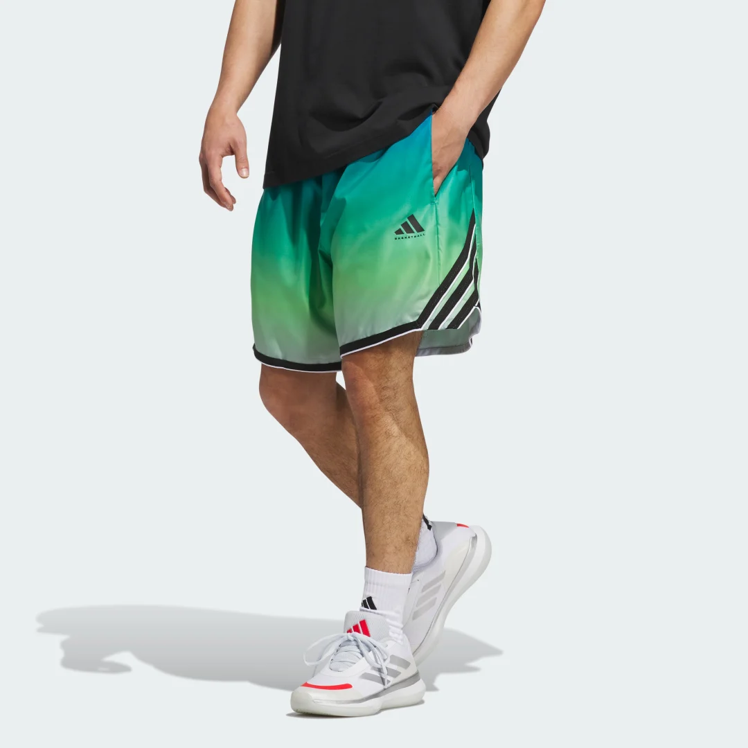 Detalle de Pantalón corto adidas Crazy Lite AOP — Verde