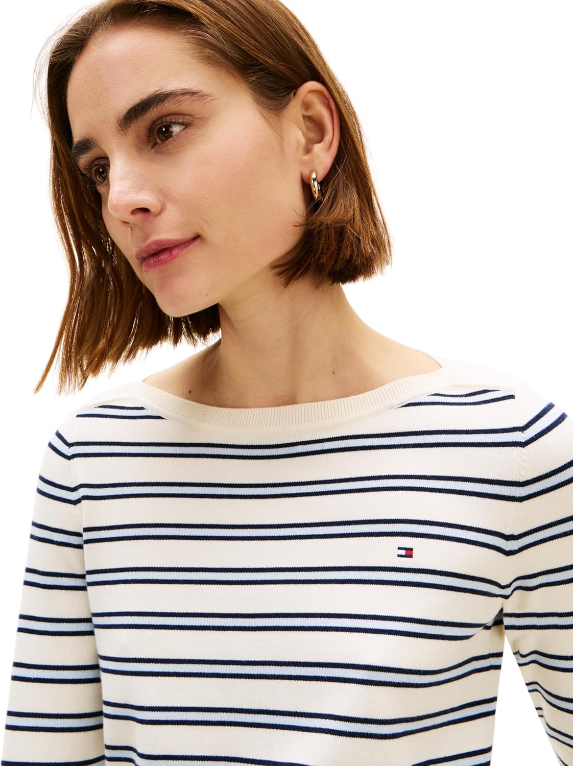 Thumbnail 3 de Tommy Hilfiger Pull femme en maille — chic intemporel et confort soigné