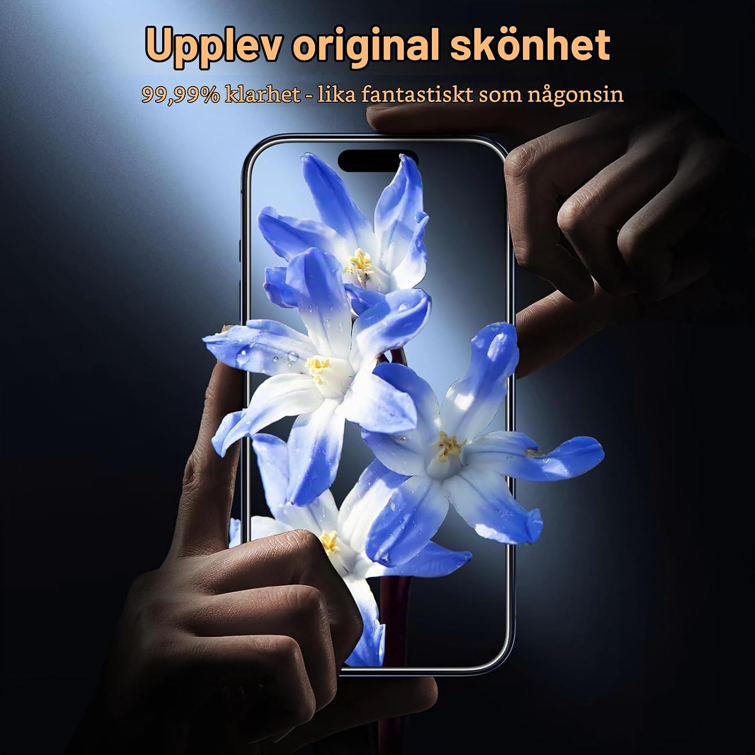 Thumbnail 6 de TOCOL skärmskydd för iPhone 15 Pro Max, härdat glas 9H, 2-pack