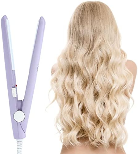 Detalle 1 de FILFEEL Filfeel14wbyqhron-01 – mini prostownica 2 w 1 z płytkami ceramiczno-turmalinowymi