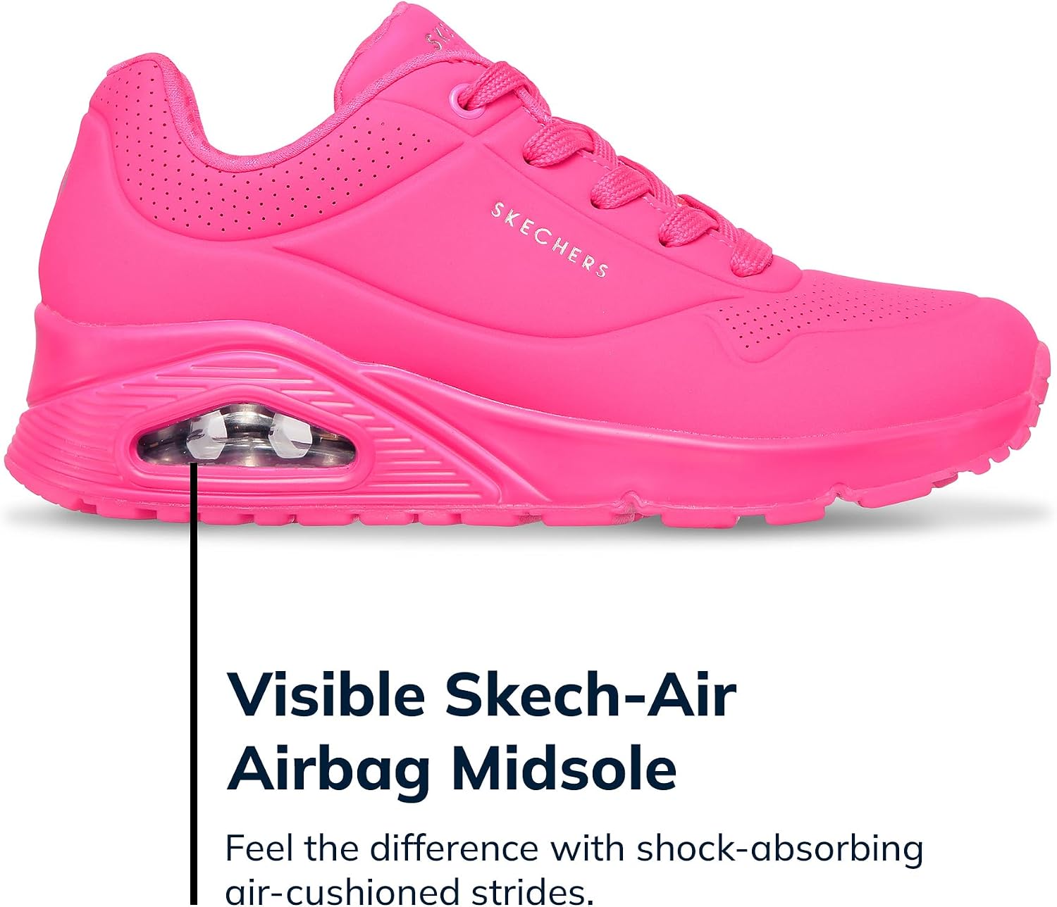 Detalle 2 de Skechers Women's Uno Night Shades Trainers
