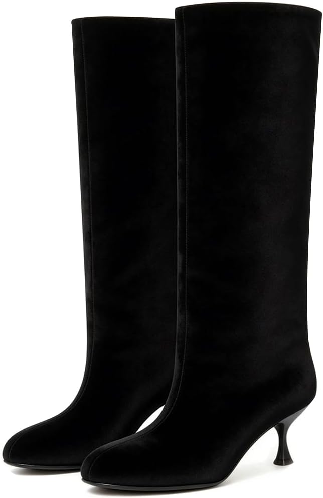 Detalle de Vivianly Suede Knee-High Boots
