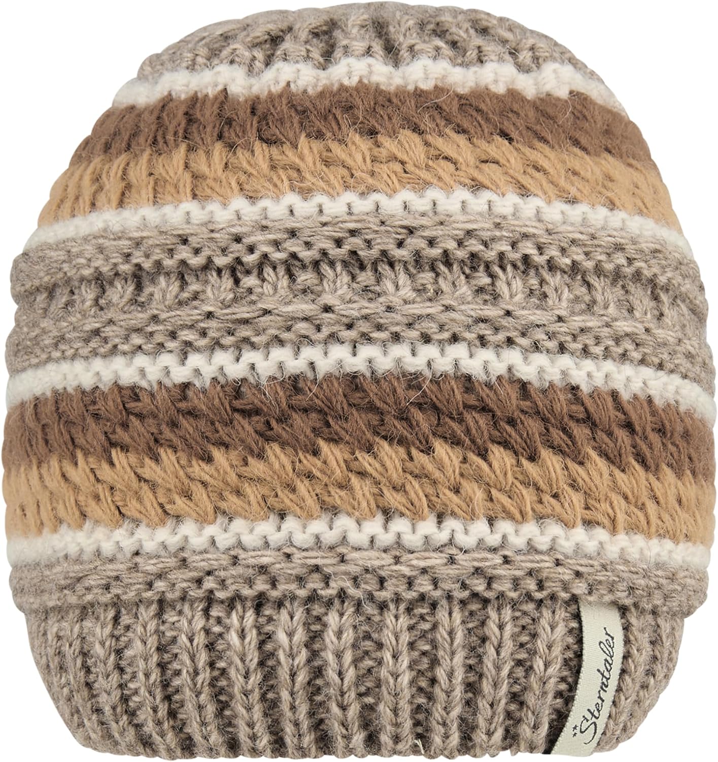 Thumbnail 5 de Sterntaler Bonnet Strickmütze Strukturmix pour garçon – doublure polaire coton