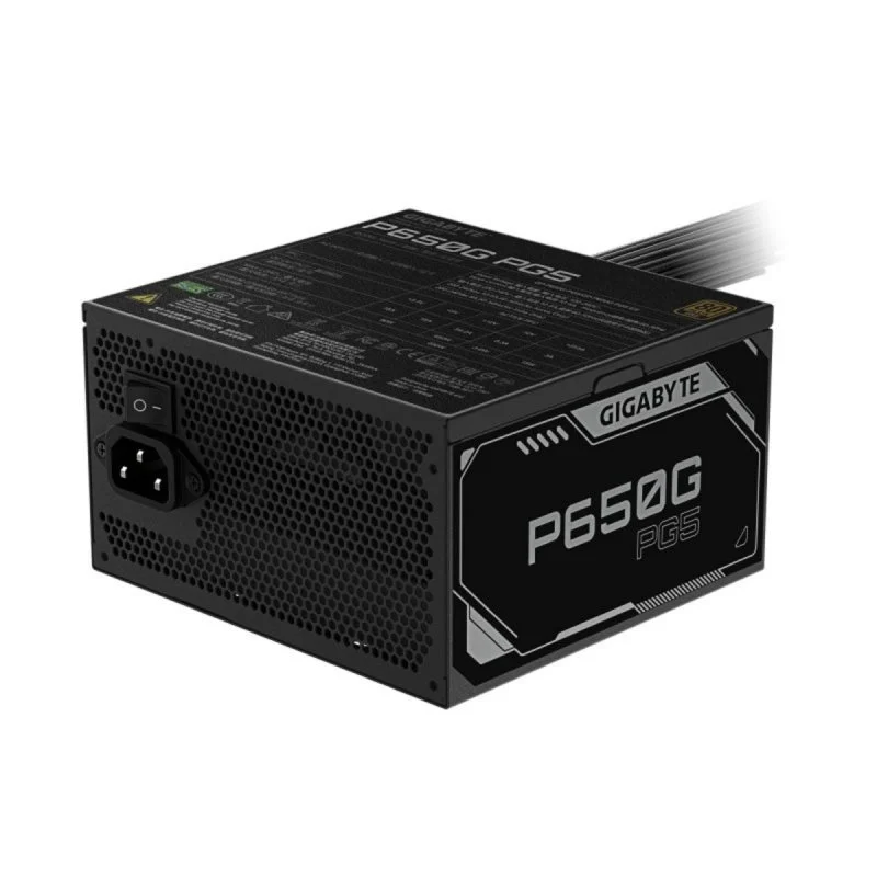 Detalle 2 de Gigabyte P650G 650W con certificación 80 PLUS Gold (fuente de alimentación ATX)