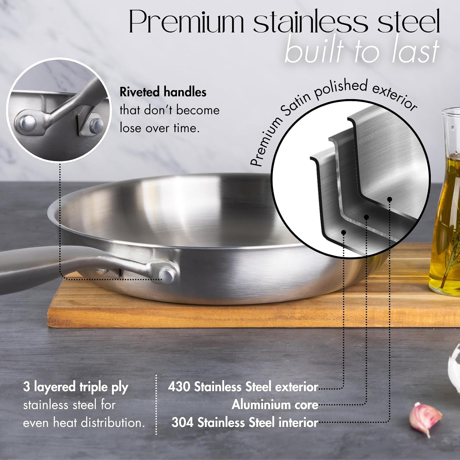 Detalle de Nuovva 14pc Cookware Set