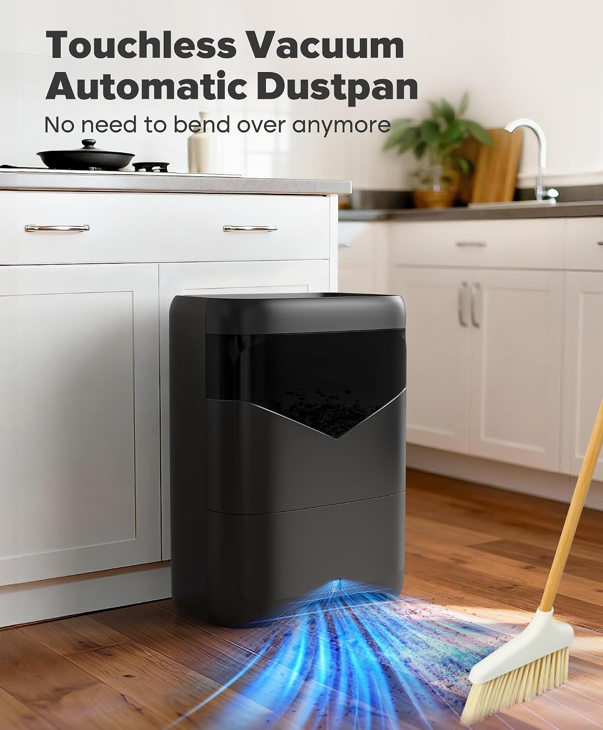 Detalle de Automatic Dustpan Vacuum, 6L Capacity