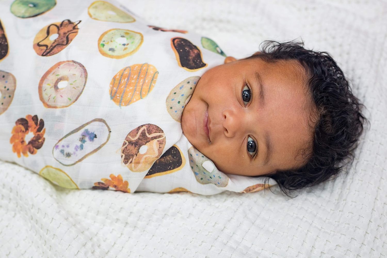 Detalle de Lulujo Muslin Swaddle Blankets, 47 x 47 Inch