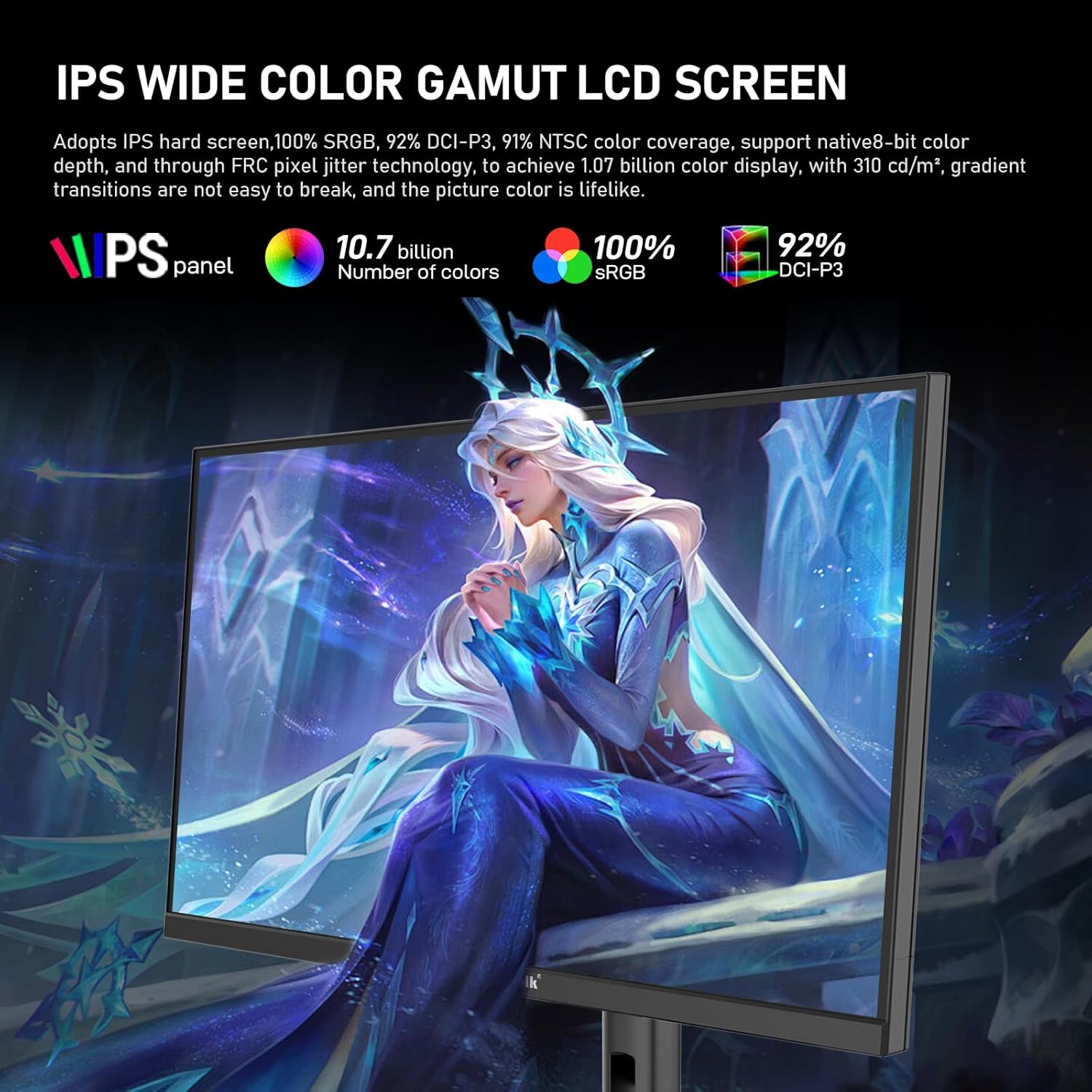 Thumbnail 3 de Gawfolk 27 inch IPS Gaming Monitor review: Dual-Mode 4K UHD at 180Hz and FHD at 360Hz