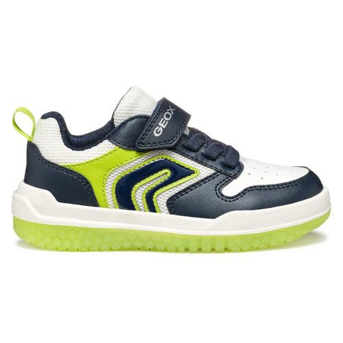 Detalle de Geox J BUZZERLIGHT Boy B zapatillas talla 28 EU navy/lime