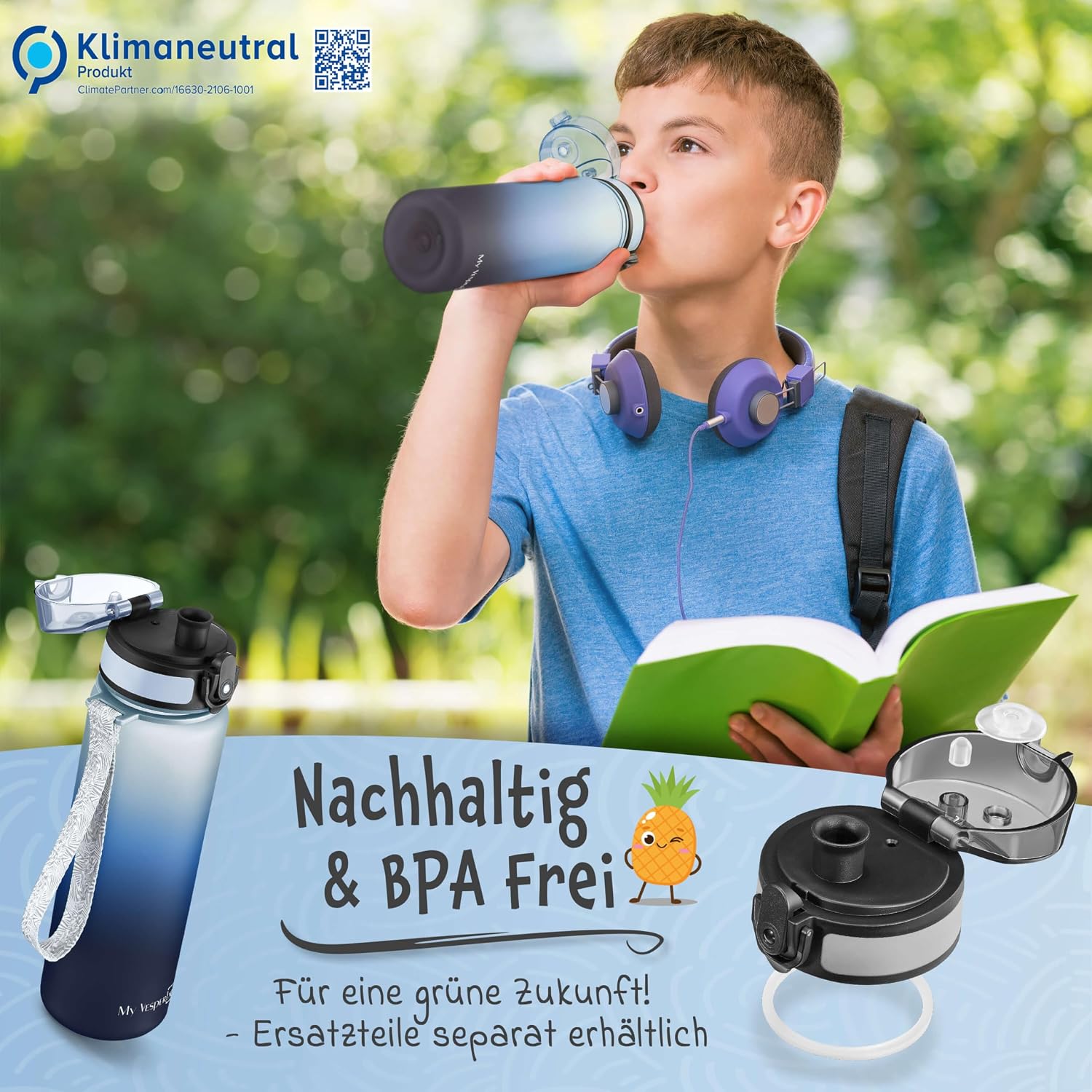 Thumbnail 6 de My Vesperbox Trinkflasche Kinder 500 ml