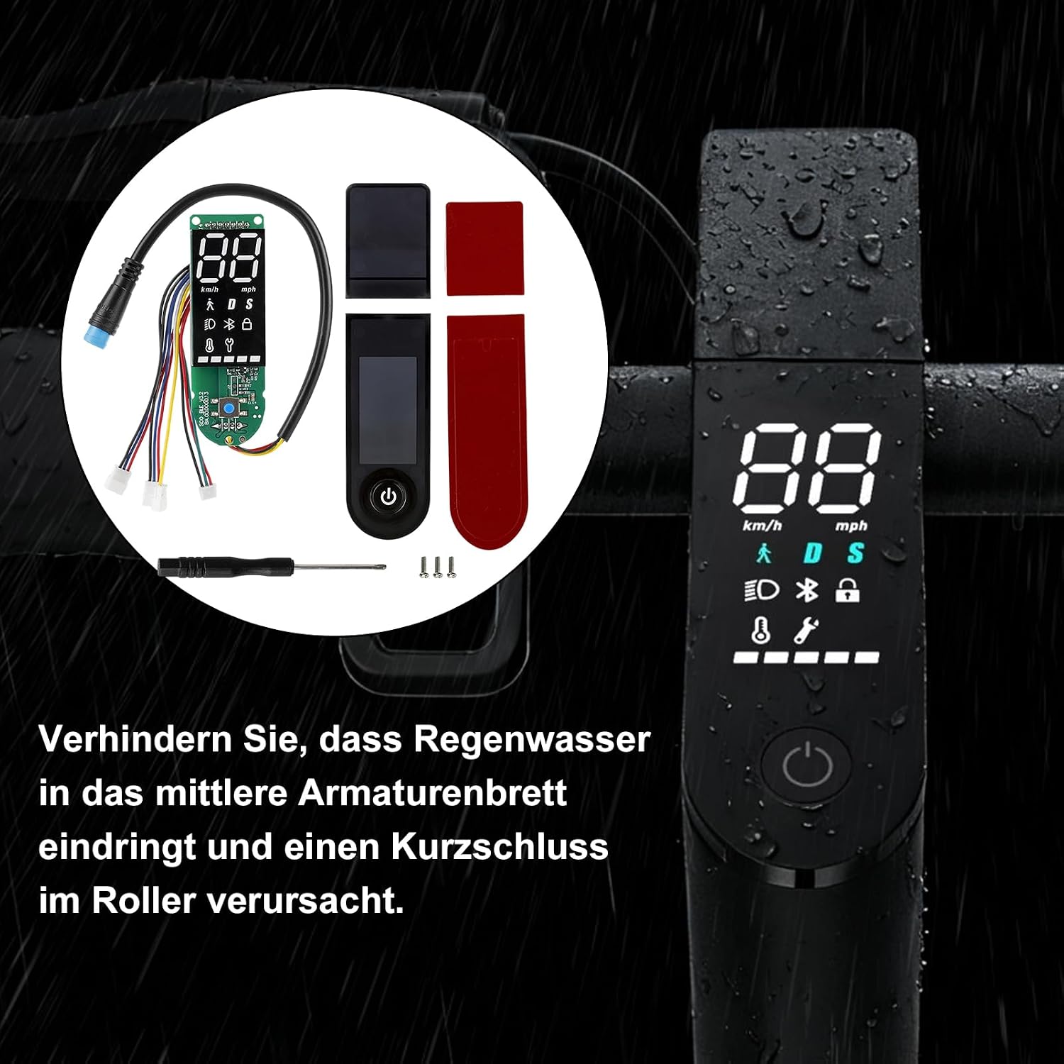 Detalle 2 de Display Dashboard Zubehör für Xiaomi 1S/PRO/PRO2/MI3 – SPORTARC