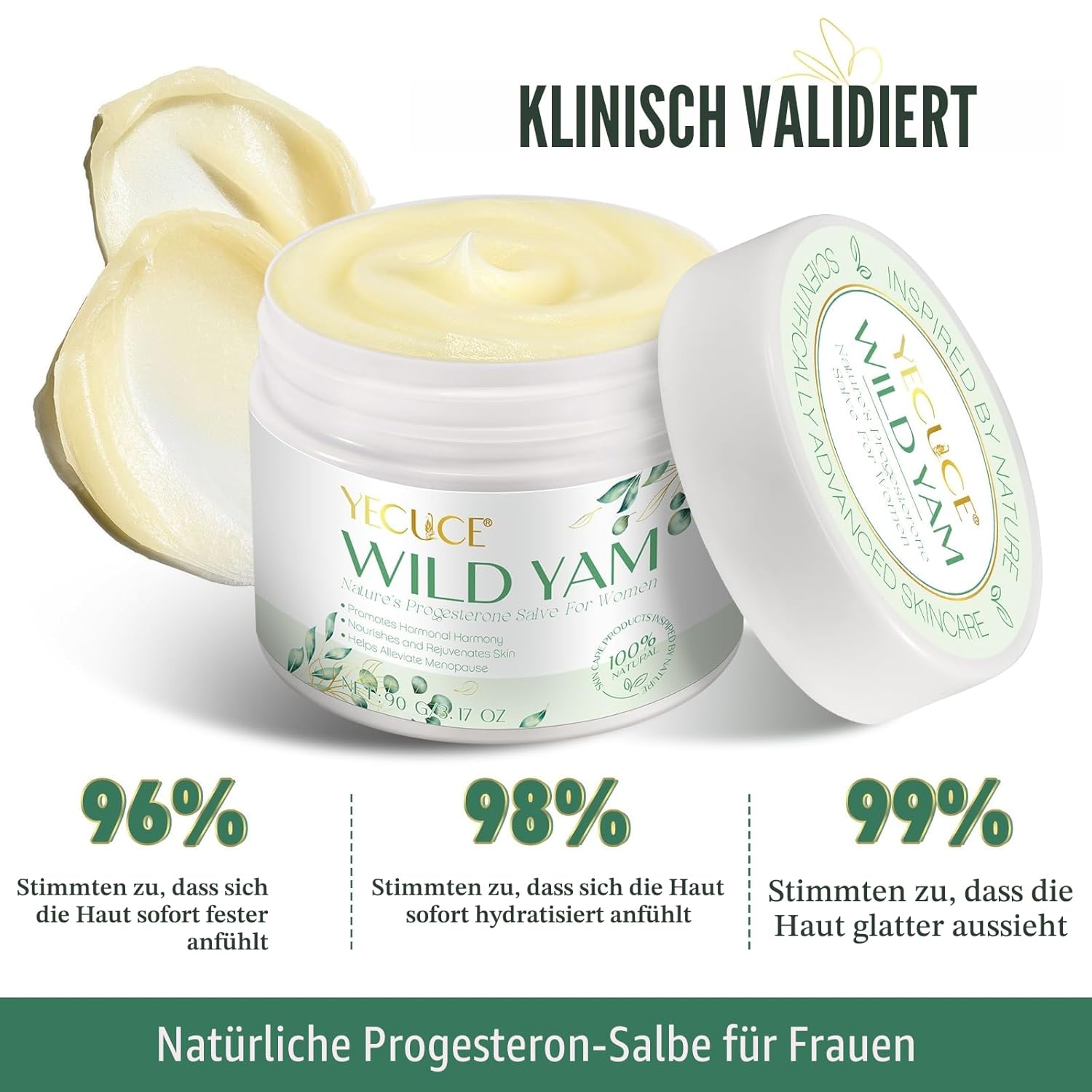 Thumbnail 6 de Wild Yam Creme für Hormonhaushalt | Wechseljahre sofort