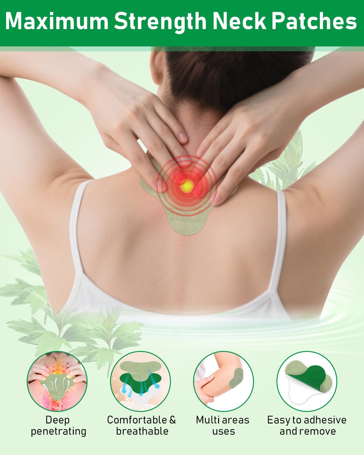 Detalle 2 de Neck Patches 36 Pack 8h Relief