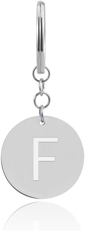 Detalle de GD GOOD.designs Schlüsselanhänger mit Einkaufschip (23mm) – Gravur-Option aus rostfreiem Edelstahl