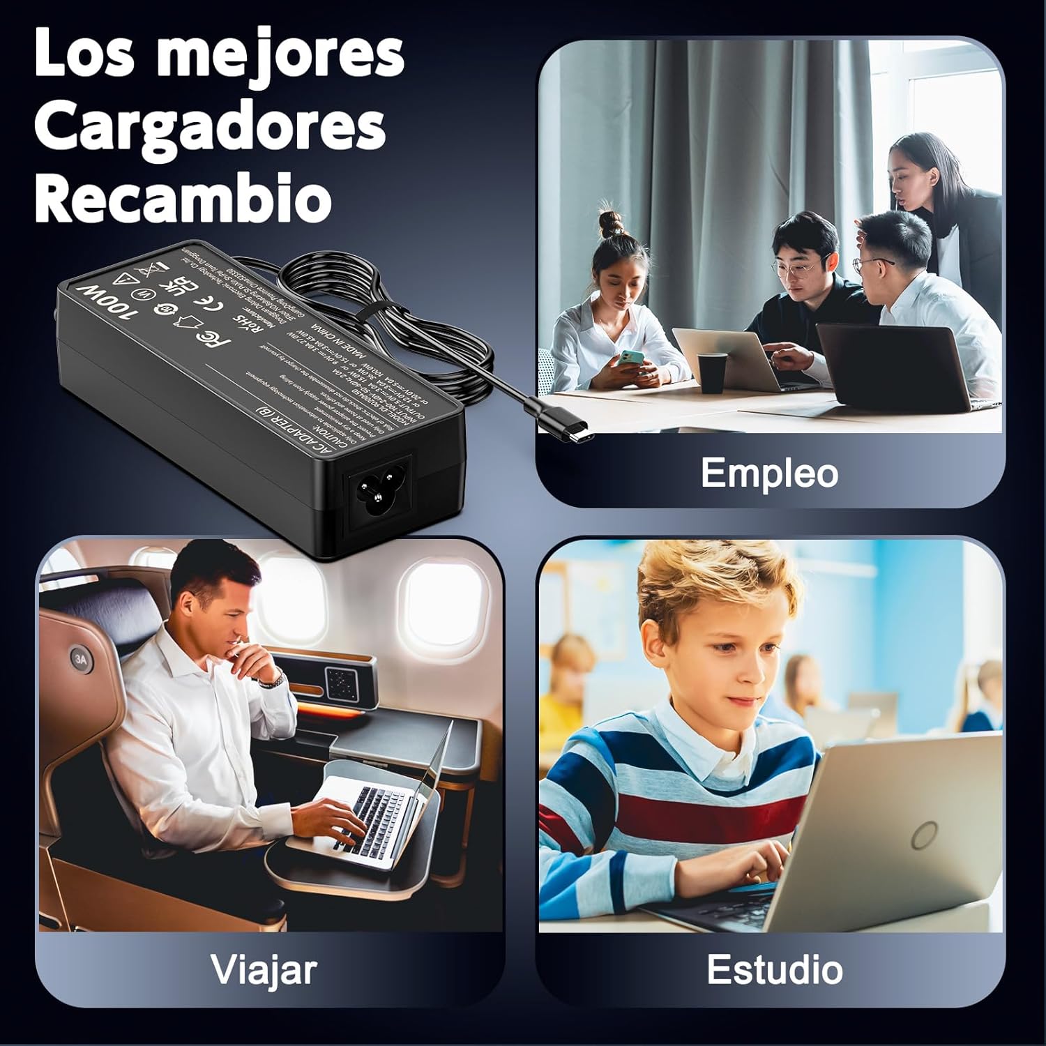 Thumbnail 6 de Etssembo Cargador USB-C 100W