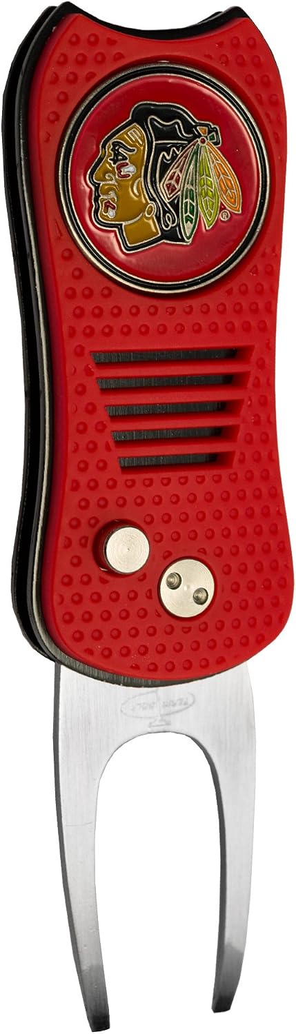 Thumbnail 4 de Team Golf NHL Switchblade Divot Tool with Magnetic Ball Marker