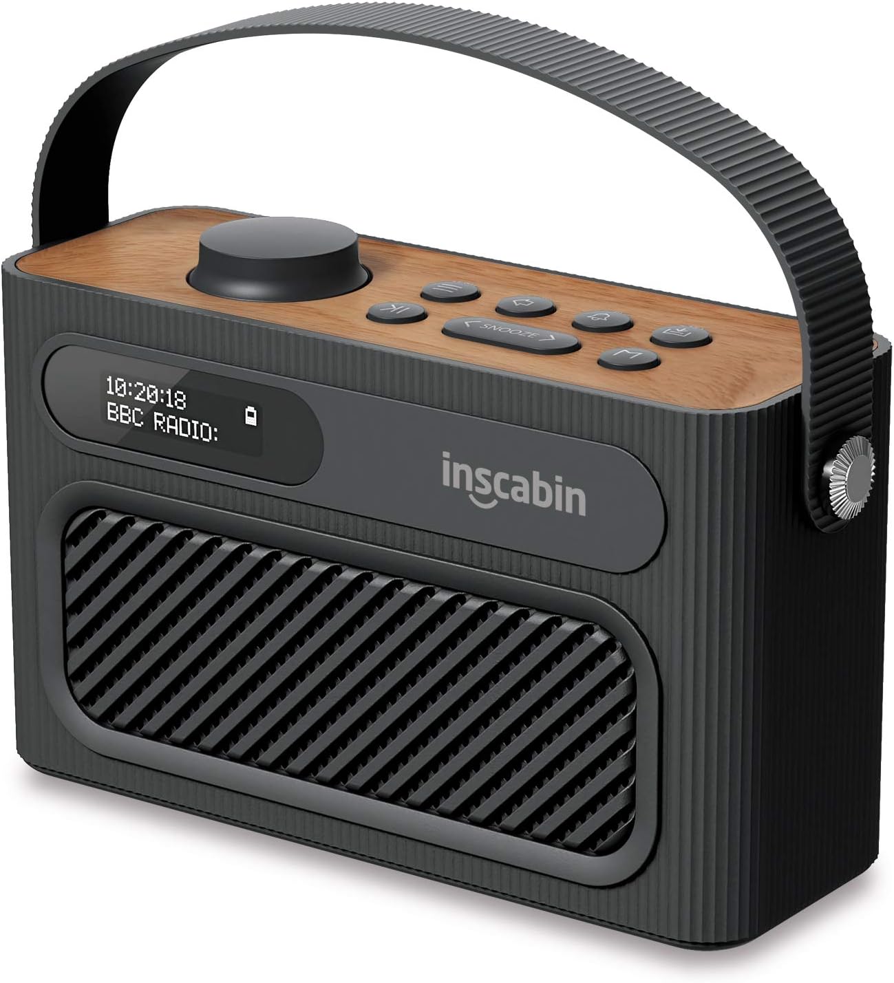 Inscabin M60 DAB+Drahtloser Lautsprecher 1800 mAh