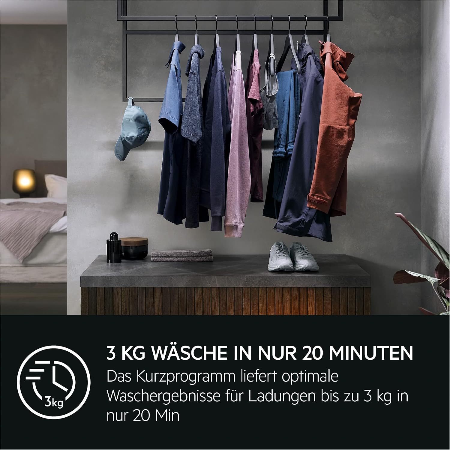 Thumbnail 6 de AEG Waschmaschine Serie 6000 8 kg mit ProSense Mengenautomatik – L6AMZ48FL