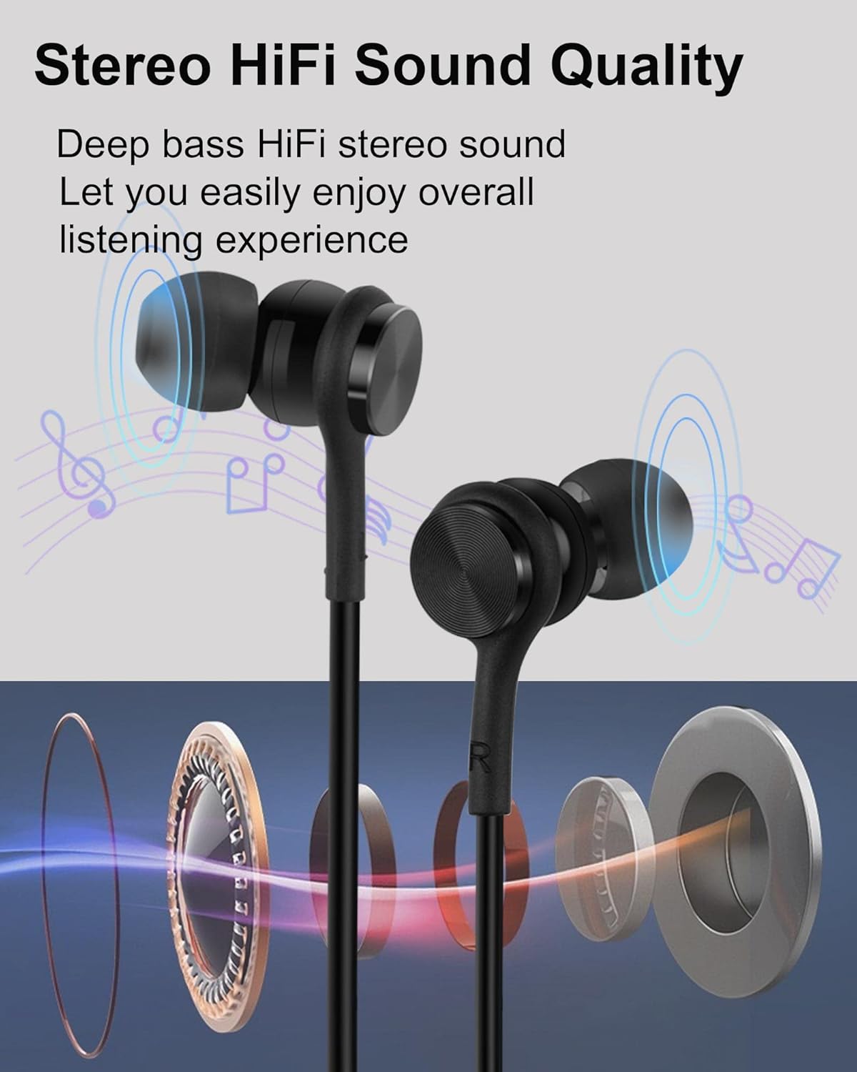 Thumbnail 2 de USB‑C Kopfhörer mit Mikrofon 45° In-Ear