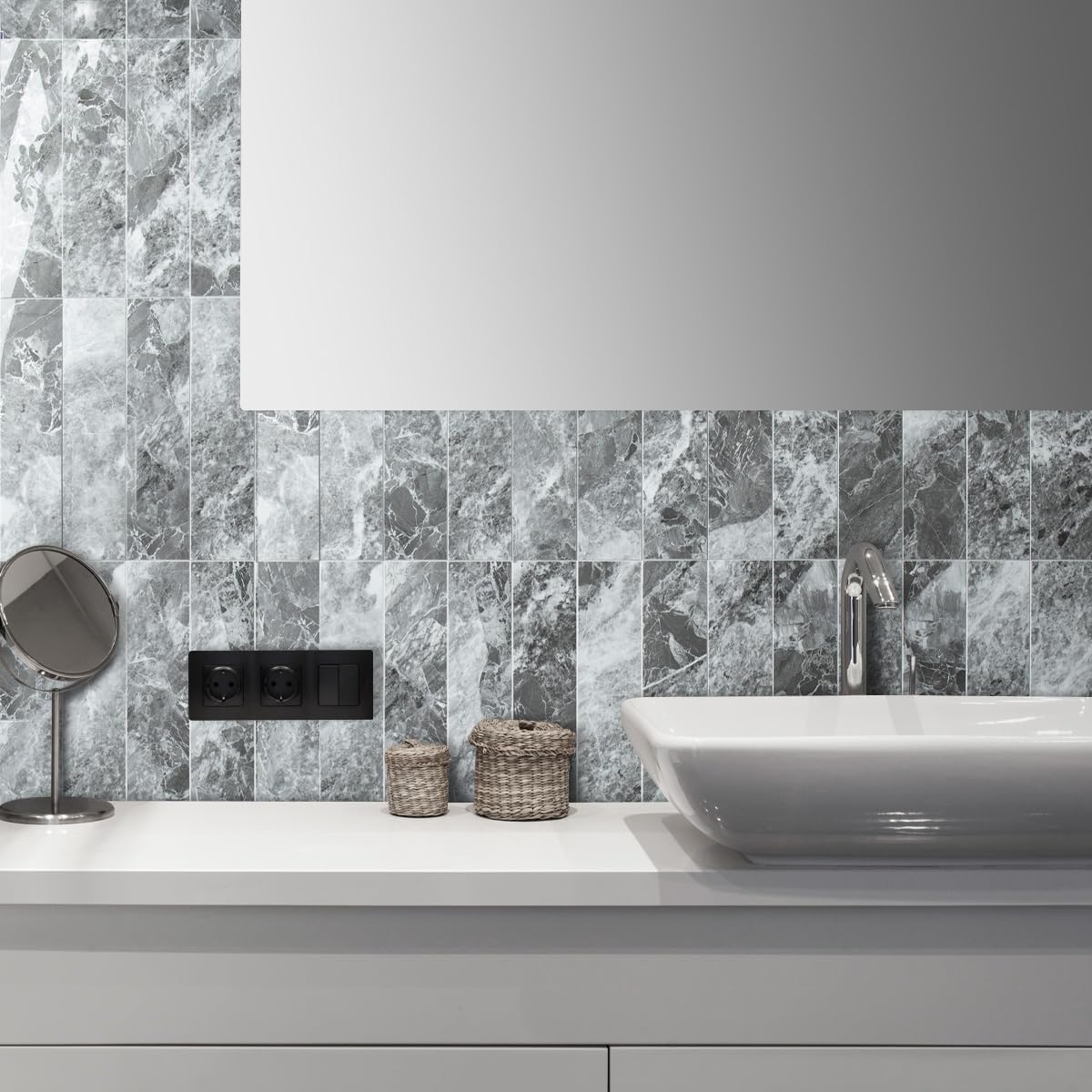 Thumbnail 6 de AULIGET PVC peel-and-stick backsplash tiles