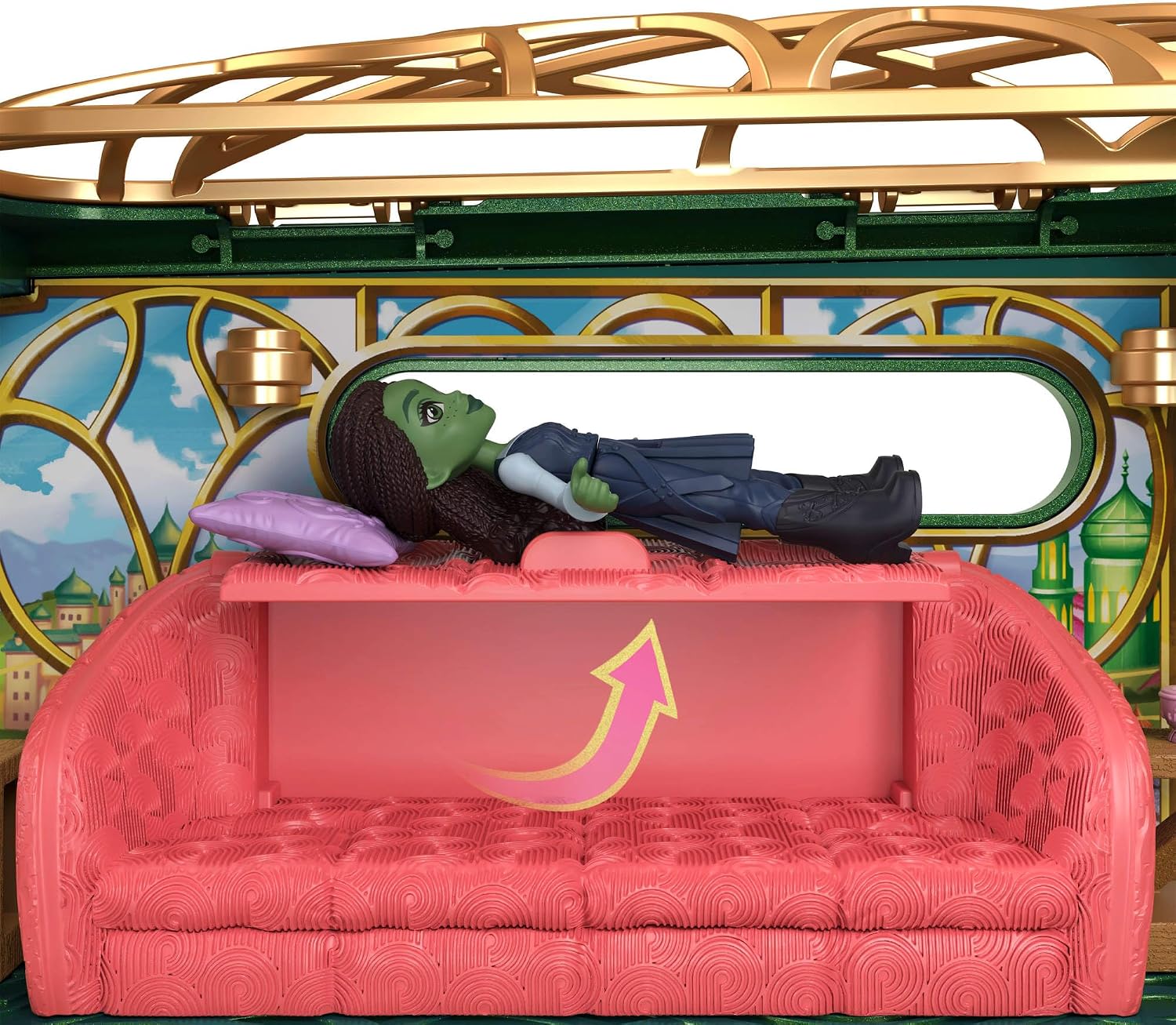 Thumbnail 3 de Mattel Wicked Coffret Train de la Cité d’Émeraude