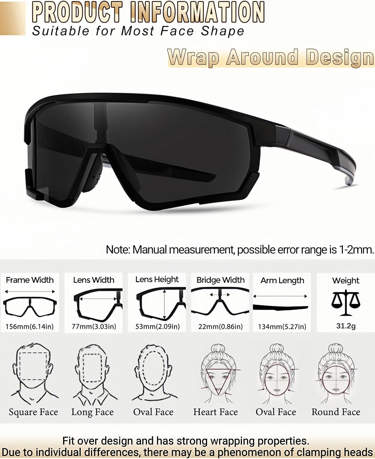 Thumbnail 4 de KANASTAL Gafas de ciclismo polarizadas 31,2 g