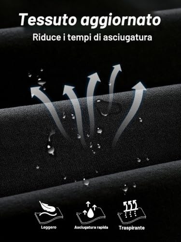 Detalle de Arcweg Pantaloncini da Bagno Uomo ad asciugatura rapida – stile, comfort e funzionalità