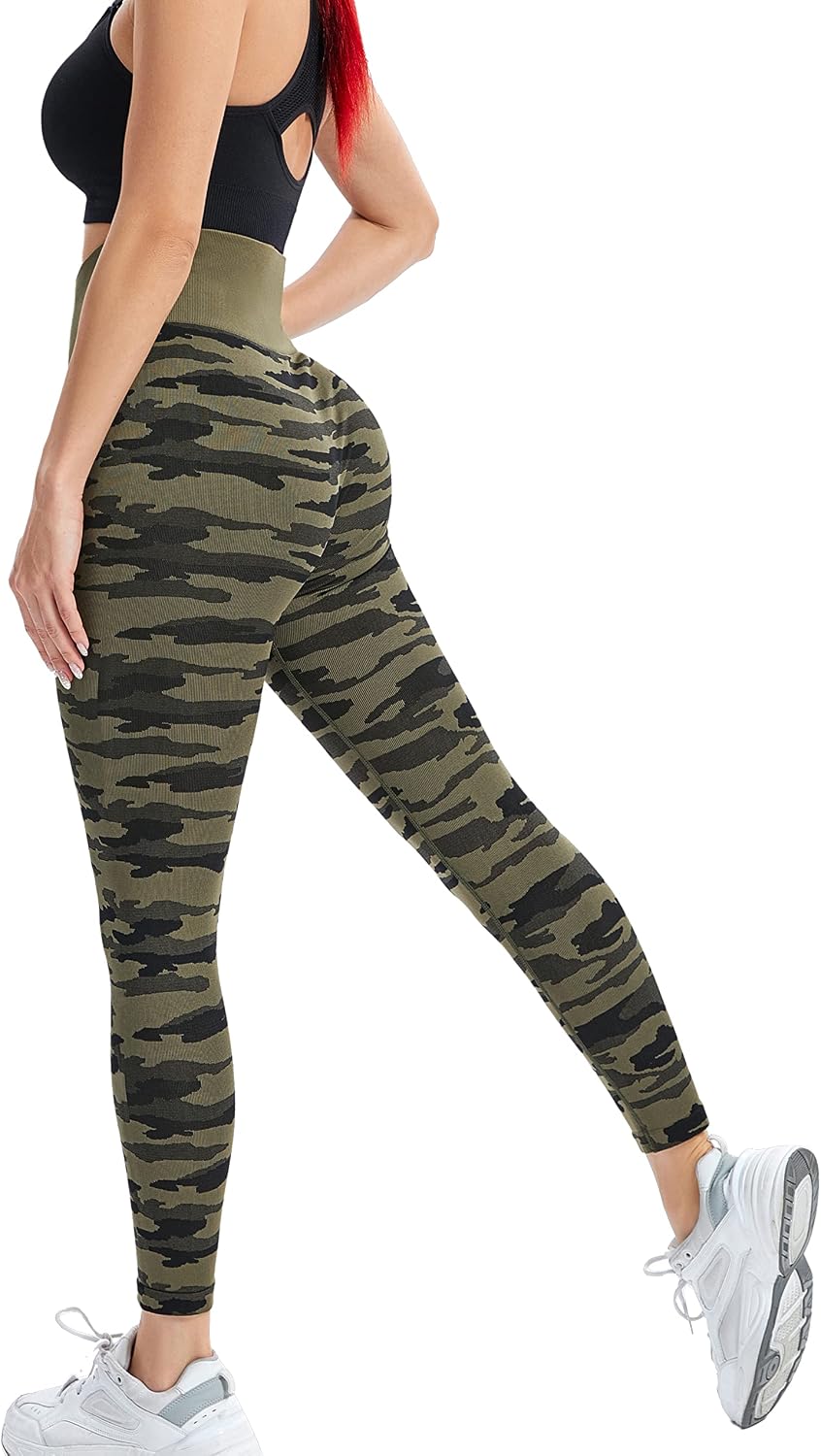 Detalle de Eono Legging Sport Femme Taille Haute đ§â