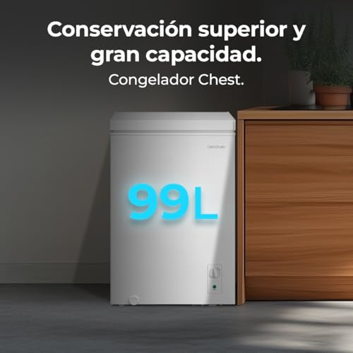Detalle de Cecotec Congelador Horizontal Bolero CoolMarket Chest 99M White D.