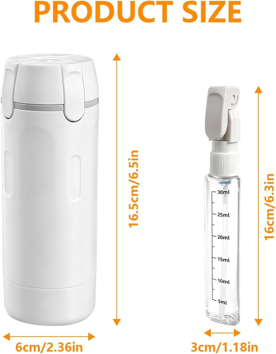 Thumbnail 1 de KUHAWL Reiseflaschen Zum Befüllen 4-in-1 reisdispenser, 4 x 30 ml