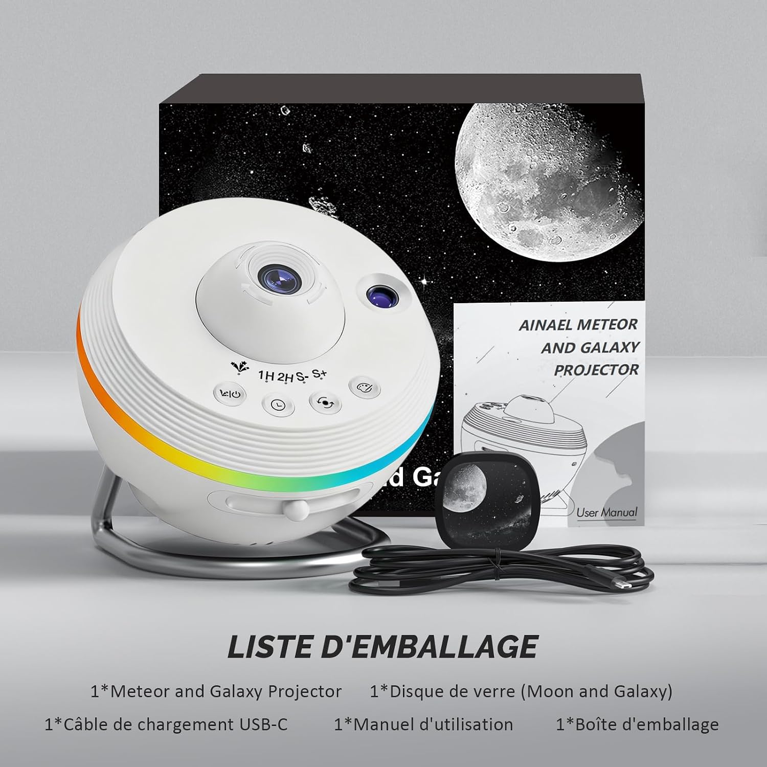 Thumbnail 5 de Ainael Projecteur Galaxie 20㎡
